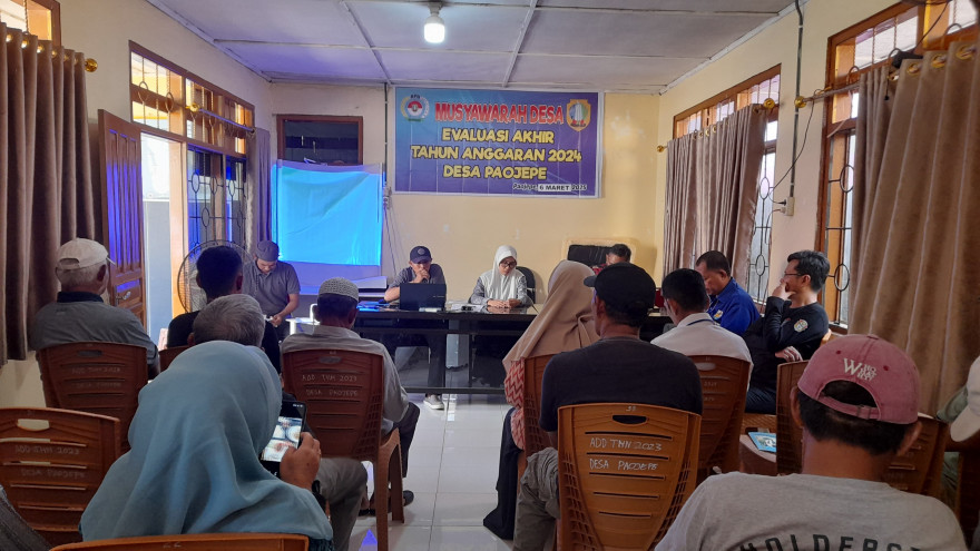 MUSYAWARAH DESA EVALUASI AKHIR TAHUN ANGGARAN 2024
